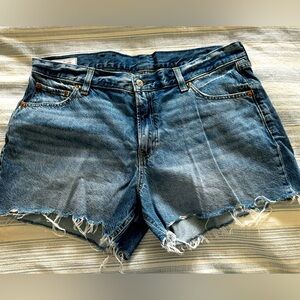 Gap cutoff jeans shorts.